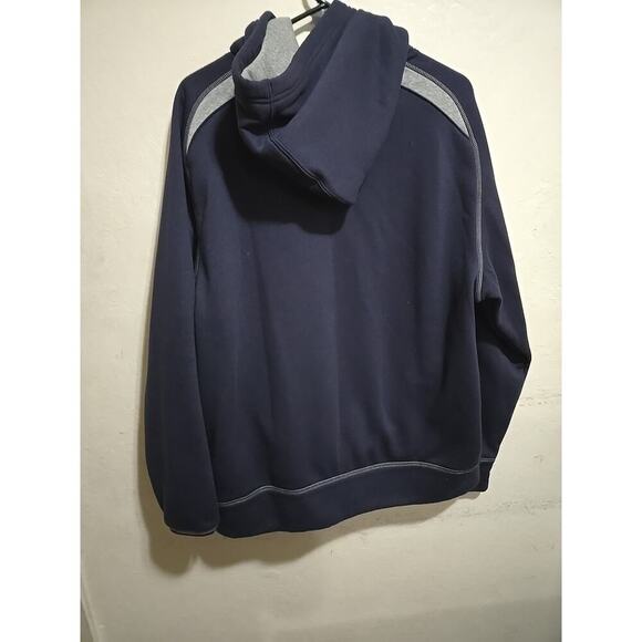 Dallas Cowboys Authentic NFL Hoodie Sweatshirt Blue Gray Embroidered Star EUC L - Picture 5 of 8